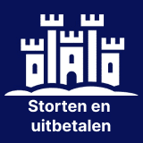 Storten en uitbetalen bij SkyHills